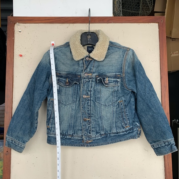 GAP DENIM & SHERPA JACKET - Picture 5 of 11